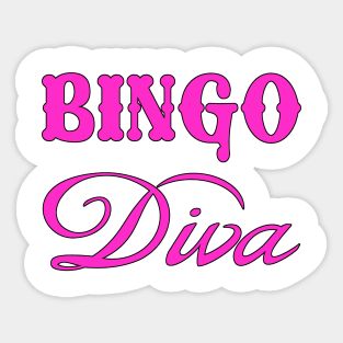 BINGO Diva Sticker